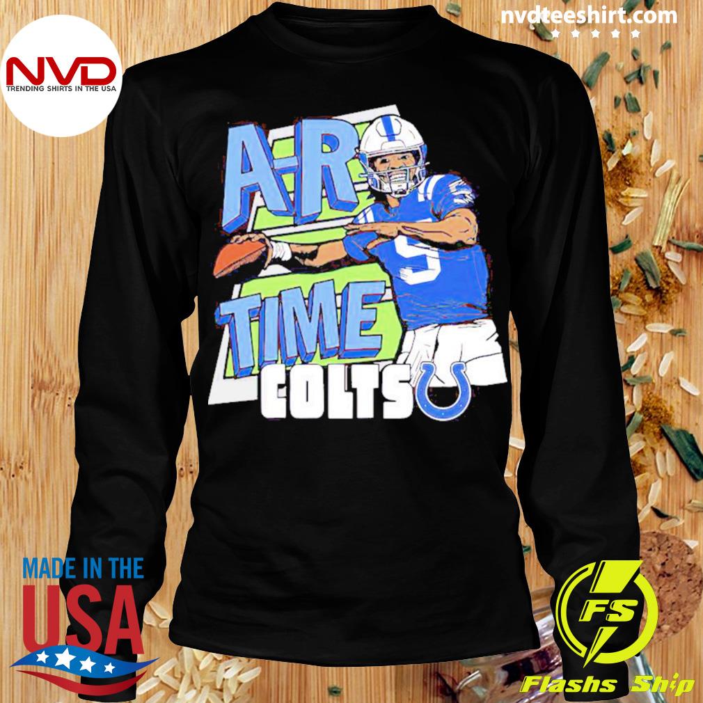 Official indianapolis Colts Anthony Richardson Time Colts Shirt