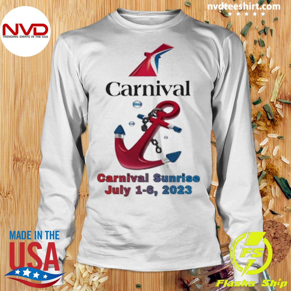 Carnival Carnival Sunshine July 1 6 2023 Shirt NVDTeeshirt