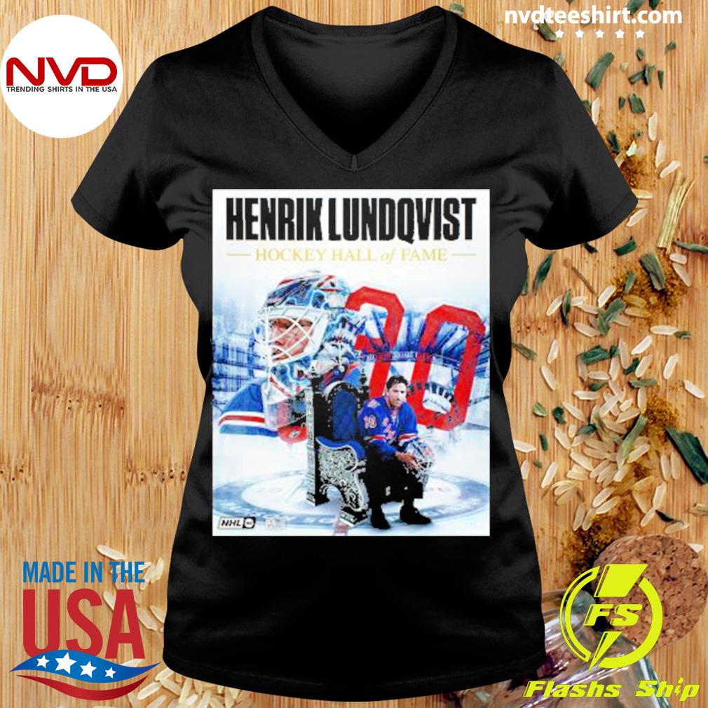 Henrik Lundqvist Hockey Hall Of Fame 2023 Shirt in 2023