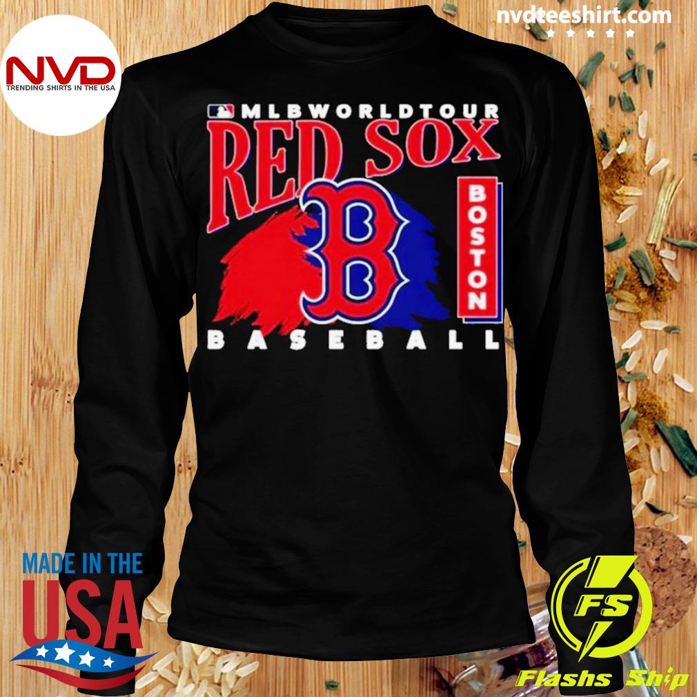 Mlb World Tour Boston Red Sox Baseball Logo 2023 Shirt
