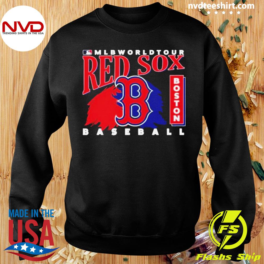 Mlb World Tour Boston Red Sox Baseball Logo 2023 Shirt