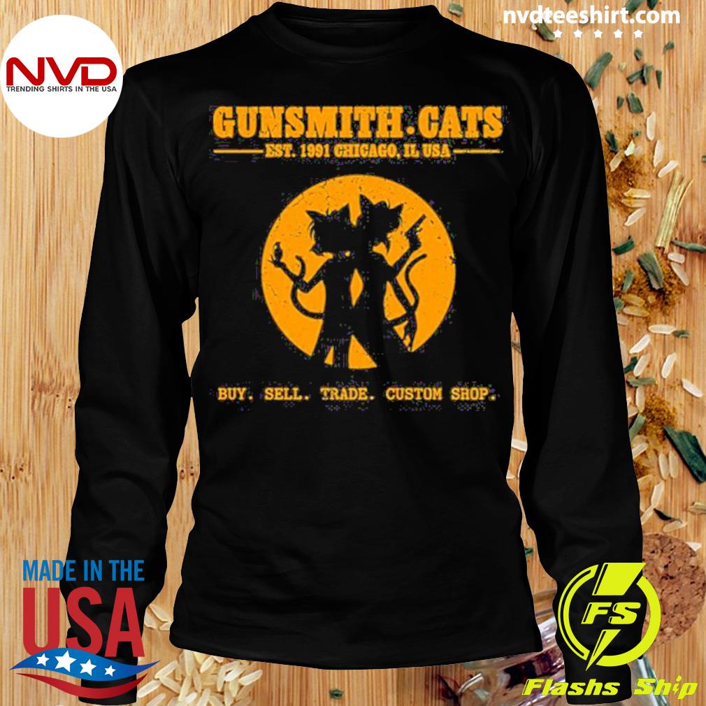 Orange Gunsmith Cats Shirt - NVDTeeshirt