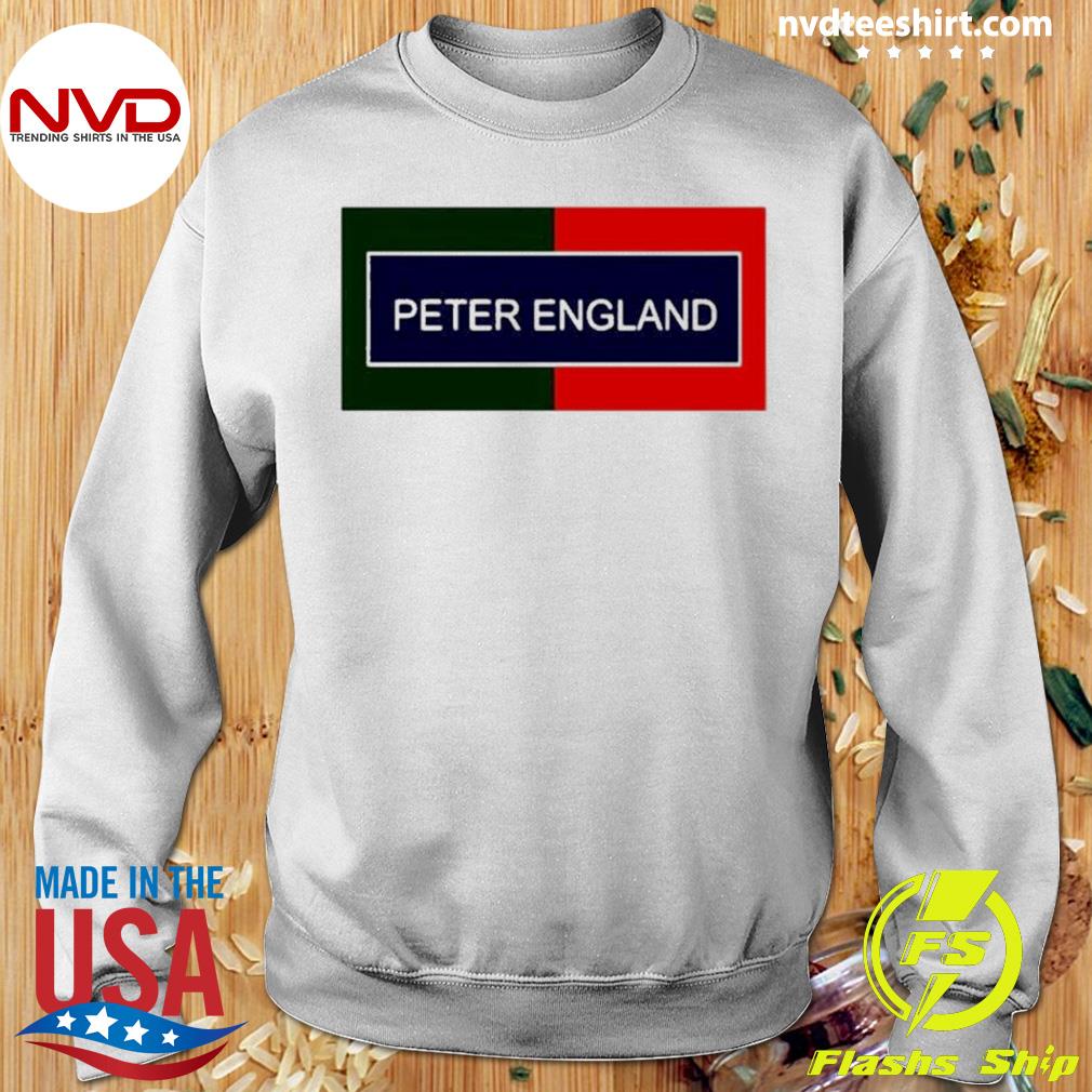 Buy Peter England Better Jeans Company Peter England Better Jeans Company  Men Brand Logo Printed Pure Cotton Slim Fit T-shirt at Redfynd