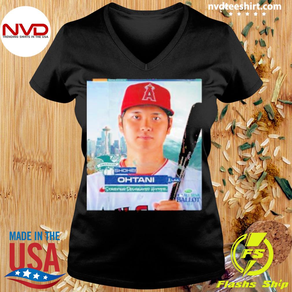 Official Shohei Ohtani All Star Game T-shirt Ladies Tee