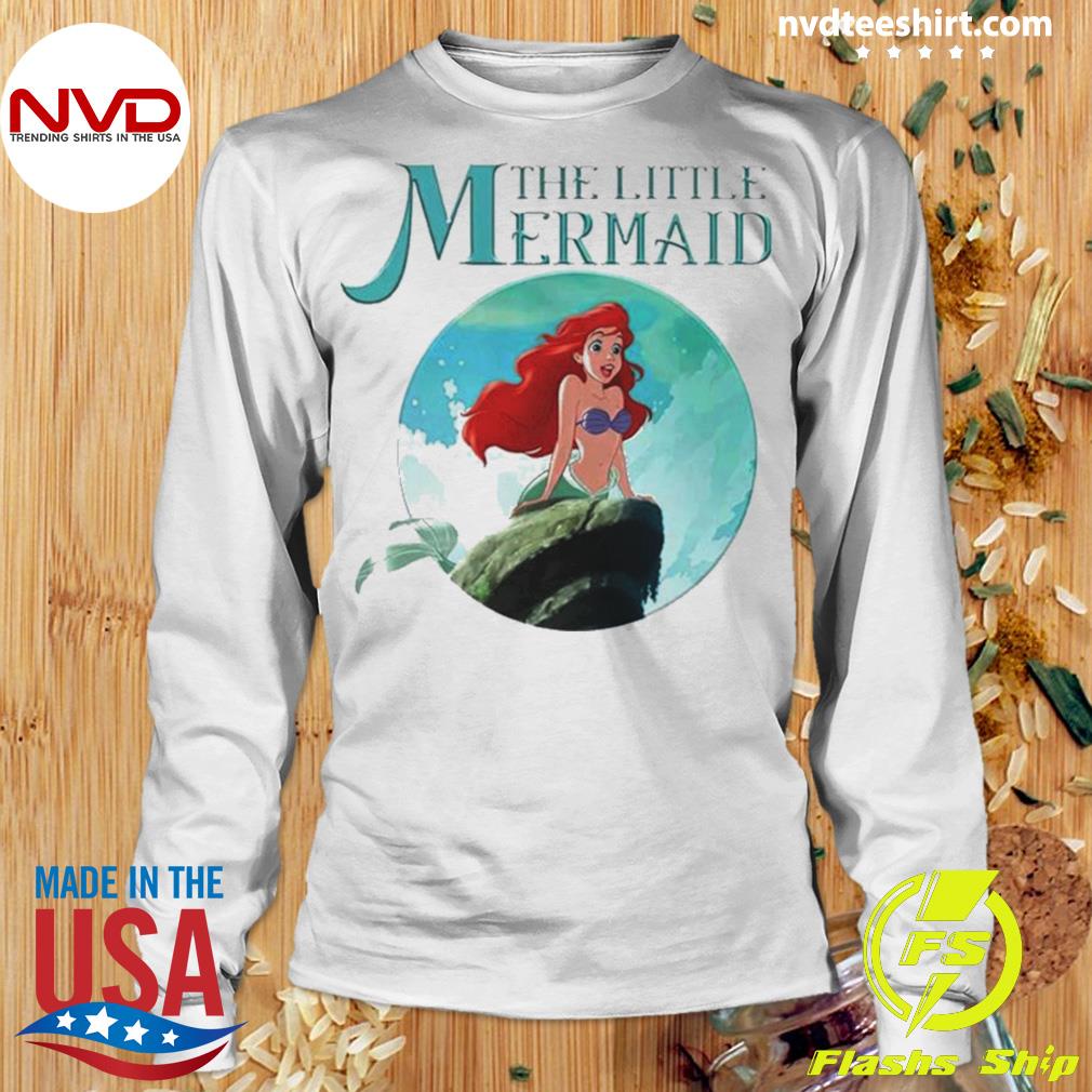 little mermaid long sleeve shirt