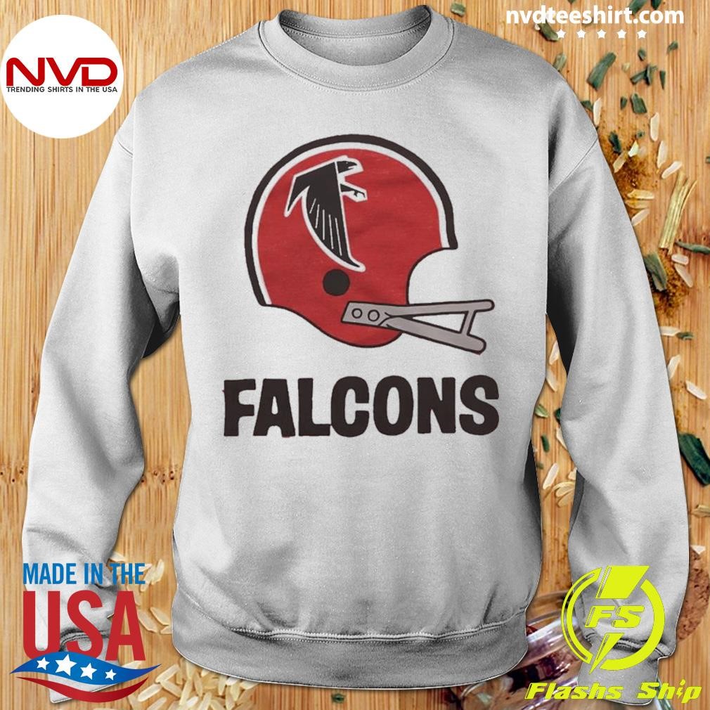 Atlanta falcons big helmet shirt, hoodie, sweater, long sleeve and