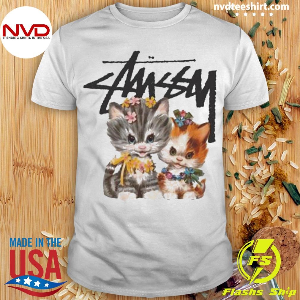*新作'Summer23* Stussy Kittens Tee 新作'Summer23* Stussy Kittens Tee