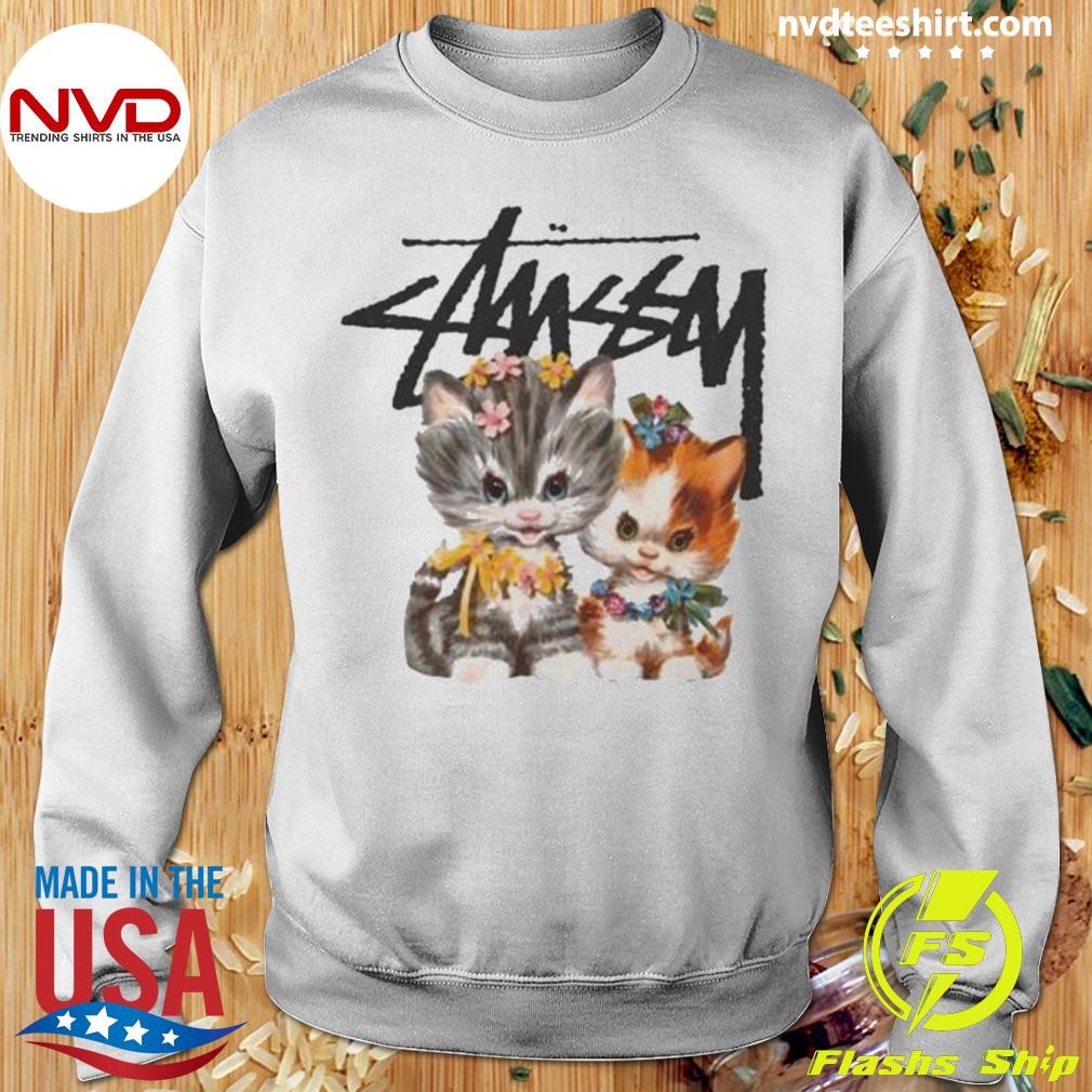 Stussy Merch Kittens Shirt - NVDTeeshirt