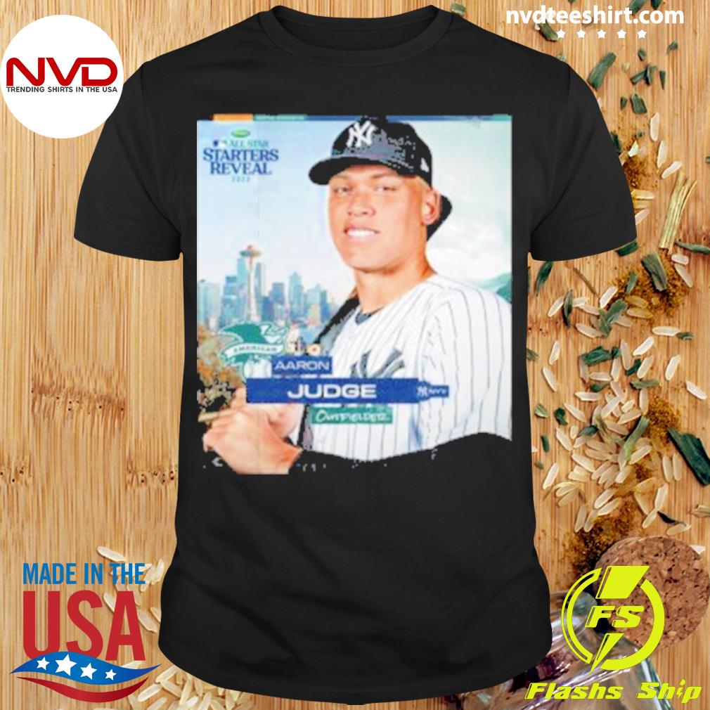 Aaron Judge Of American League In 2023 MLB All Star Starters Reveal Vintage  T-Shirt - Kaiteez