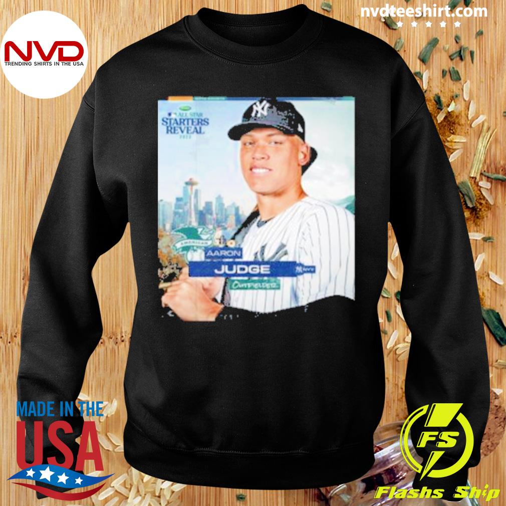 Aaron Judge Of American League In 2023 MLB All Star Starters Reveal Vintage  T-Shirt - Kaiteez