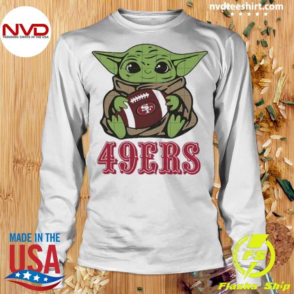 San Fransisco 49ERS Baby Yoda Star Wars Cute Yoda 49ERS Funny Yoda