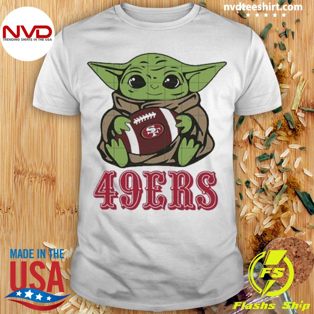 San Fransisco 49ERS Baby Yoda Star Wars Cute Yoda 49ERS Funny Yoda