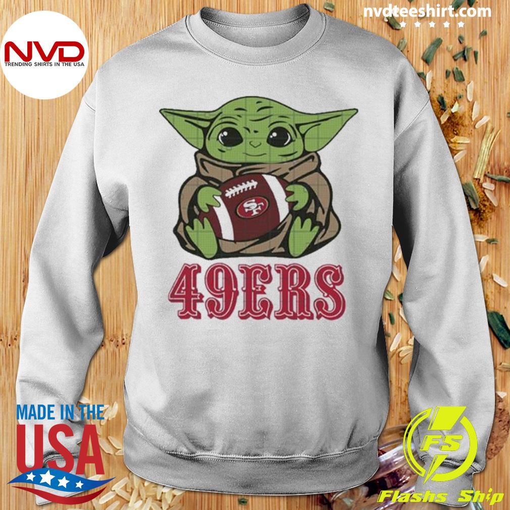 Baby Yoda Nfl 49ers Star Wars Shirt - NVDTeeshirt