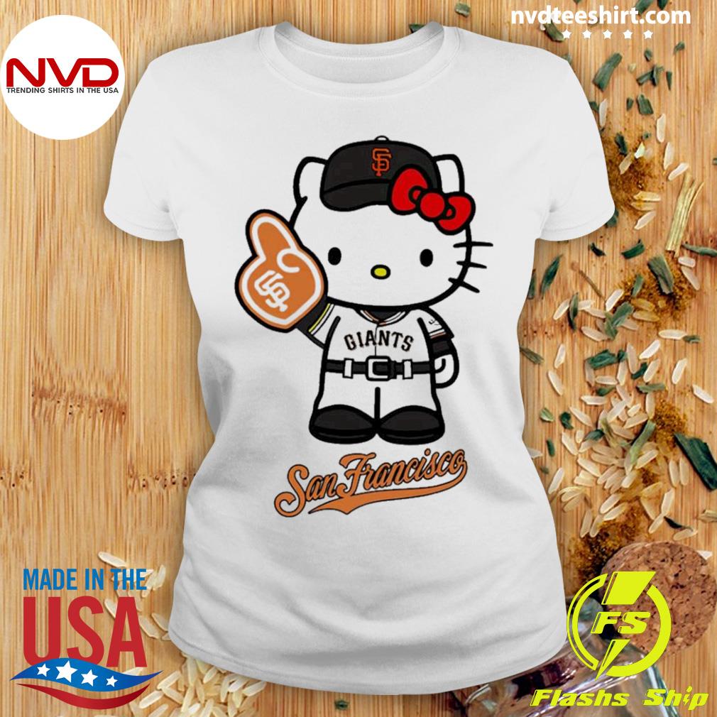 Hello Kitty San Francisco Giants New Shirt, Custom prints store