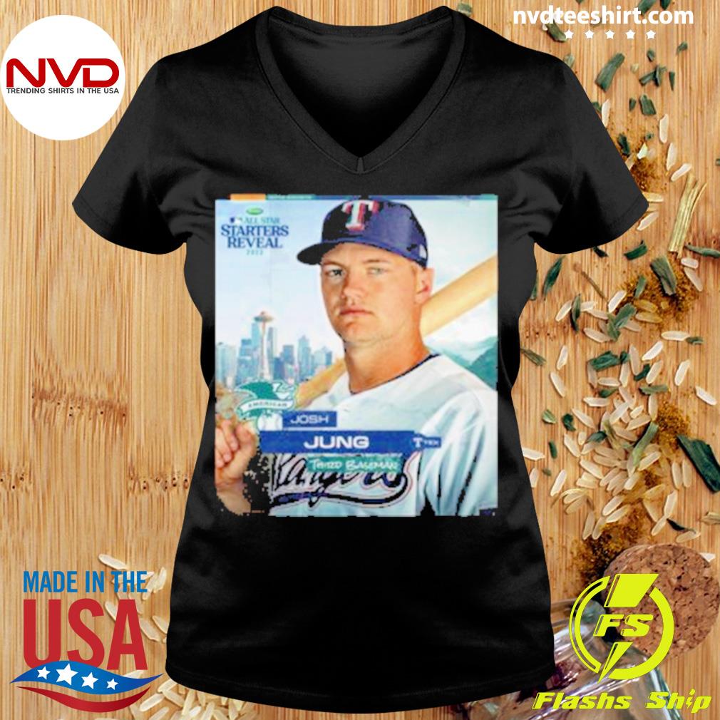 Josh Jung Of American League In 2023 MLB All Star Starters Reveal Vintage  Shirt - NVDTeeshirt