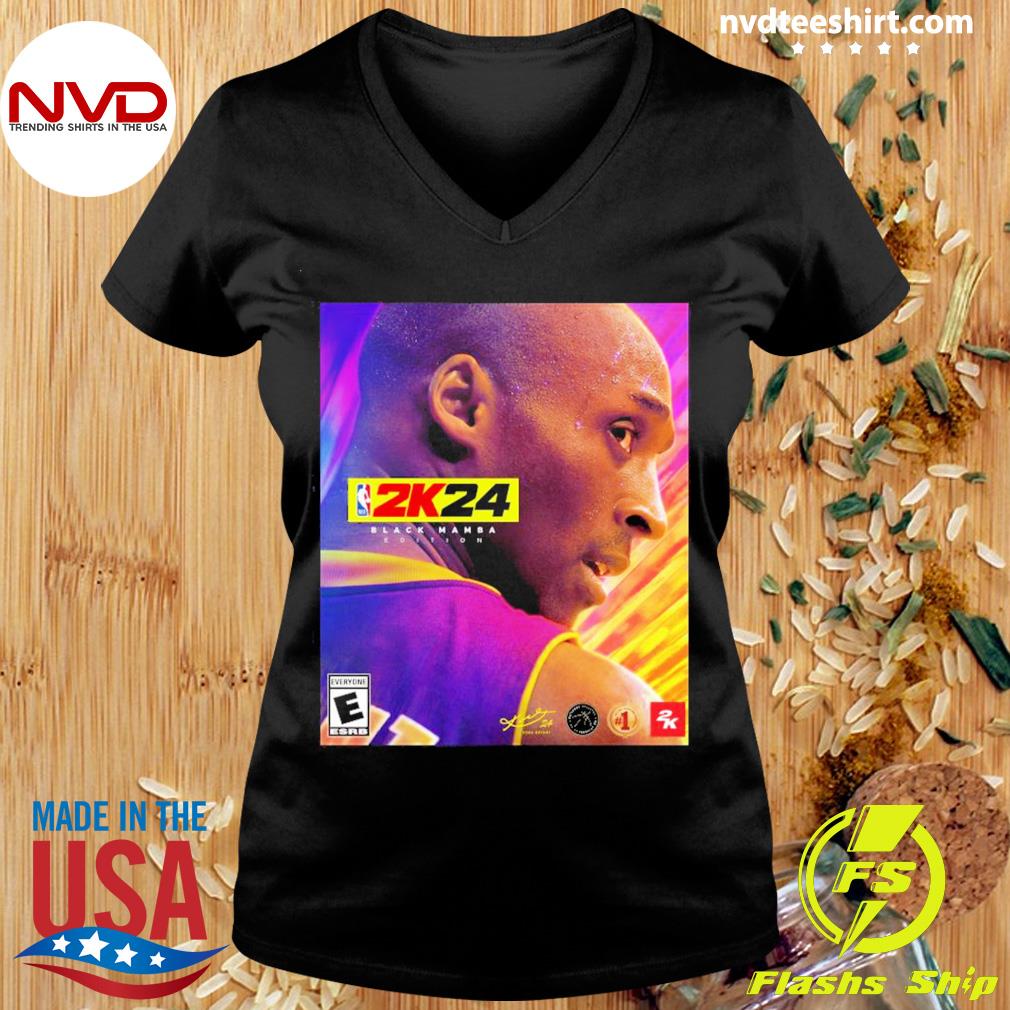 Official kobe Bryant will be the cover of NBA 2k24 black mamba edition T- shirts, hoodie, tank top, sweater and long sleeve t-shirt