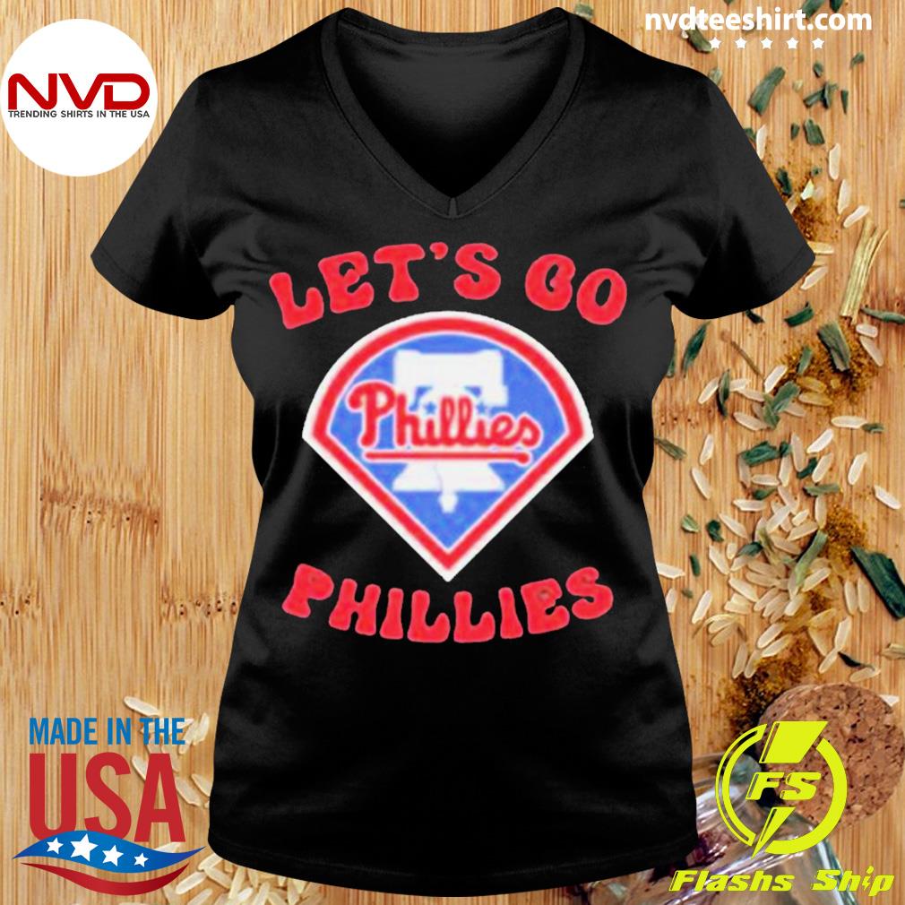 Let's Go Phillies Baseball Logo Shirt - YesItCustom