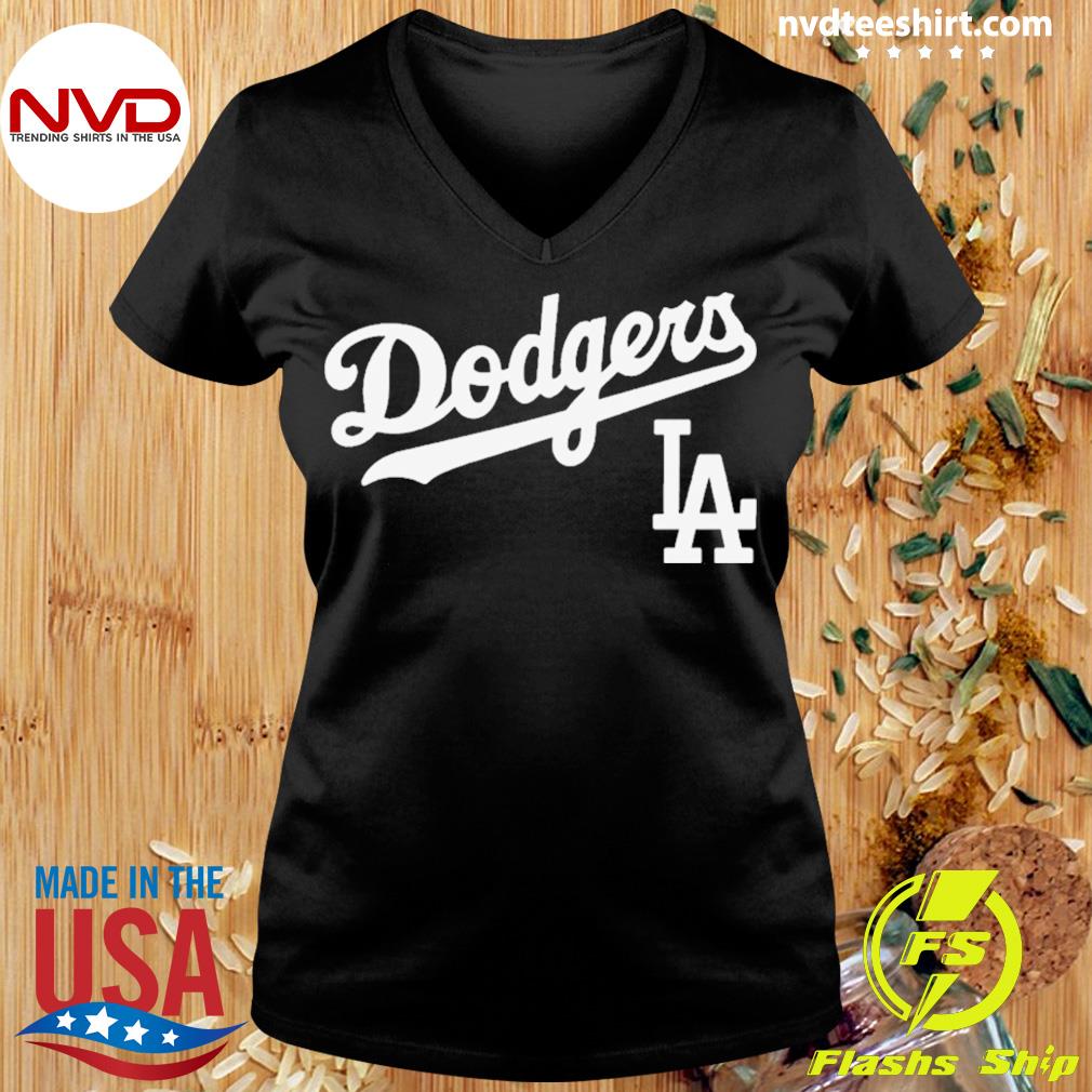 Los Angeles Dodgers Team Lockup 2023 T-Shirt, hoodie, sweater, long sleeve  and tank top