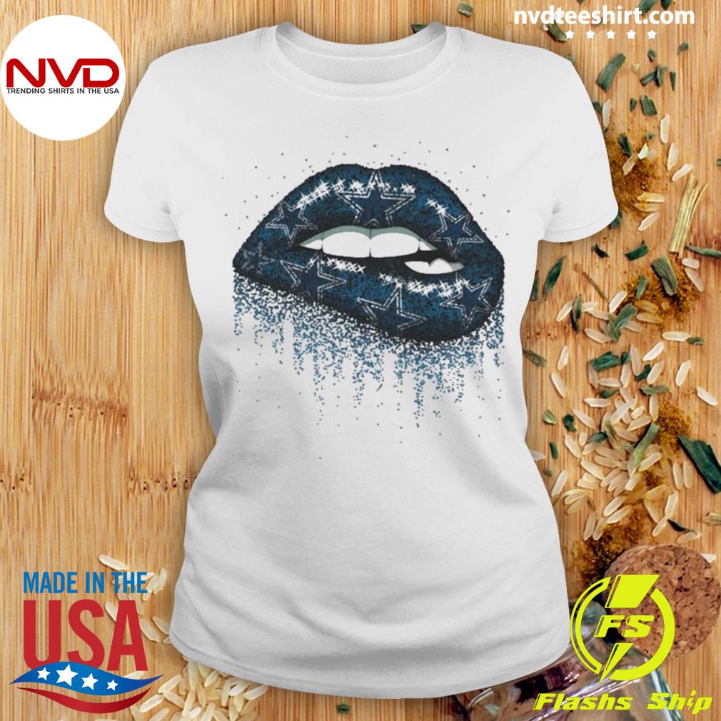 NFL Dallas Cowboys Lips Shirt - NVDTeeshirt