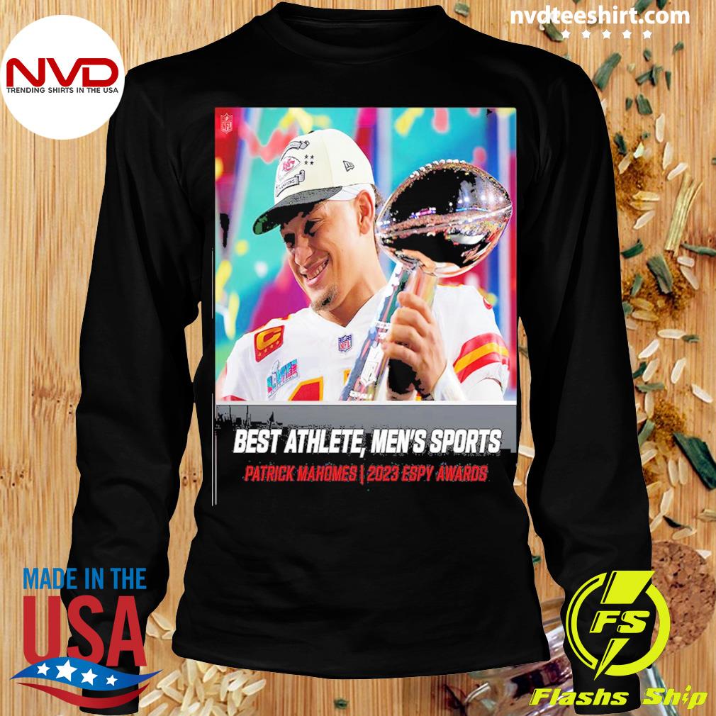 Patrick Mahomes The Best Athlete In Men's Sports Hoodie, 2023 ESPY Tee, Super  Bowl MVP Shirt Gift For NFL Fans - Family Gift Ideas That Everyone Will  Enjoy