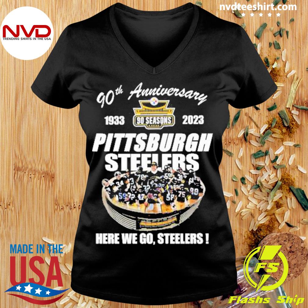 Official Pittsburgh Steelers 90th anniversary 1933-2023 Stadium