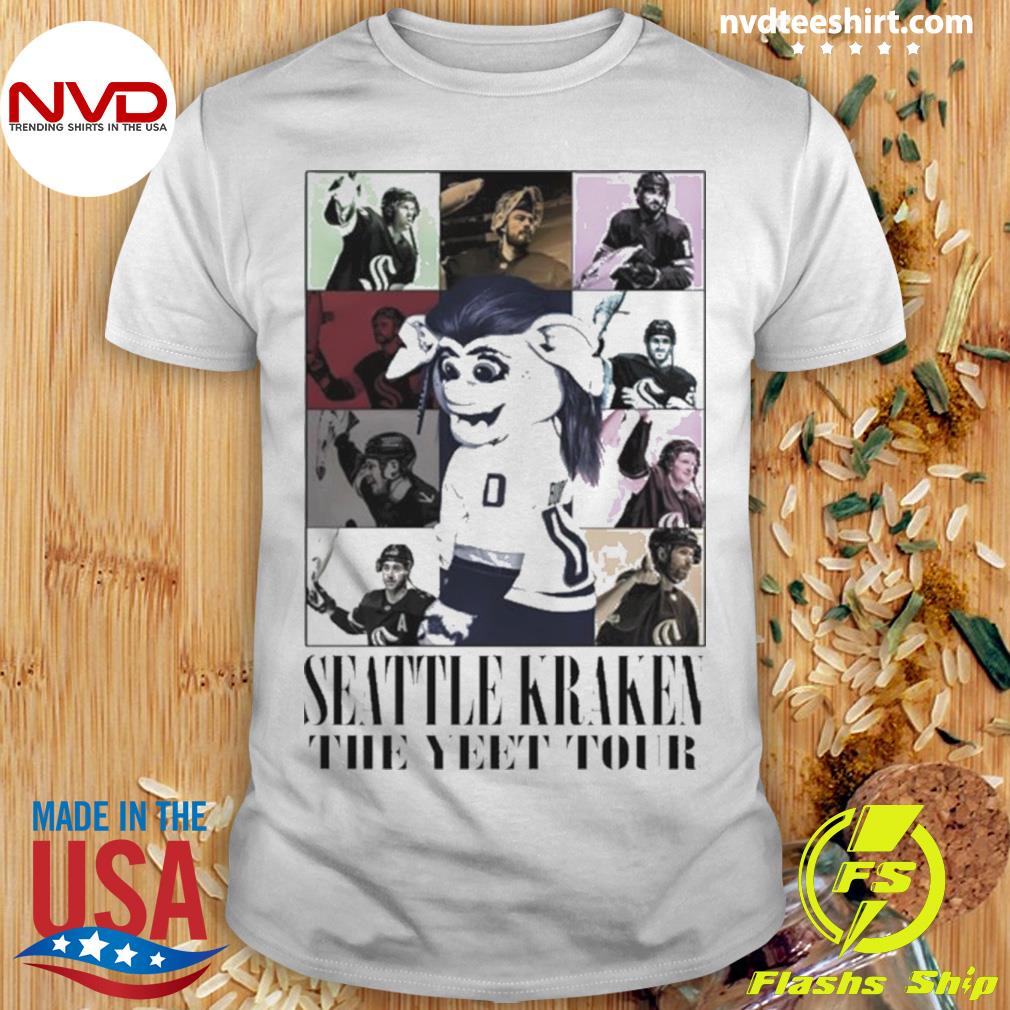 Seattle Kraken mascot the yeet tour shirt, hoodie, sweater, long