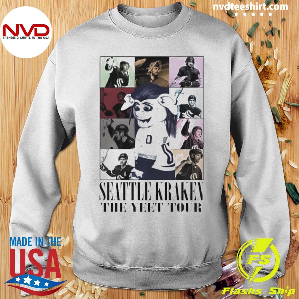 Seattle Kraken mascot the yeet tour shirt, hoodie, sweater, long