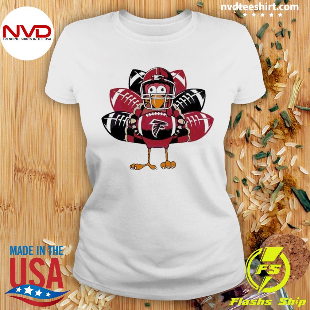 Atlanta Falcons Turkey Thanksgiving Shirt - NVDTeeshirt