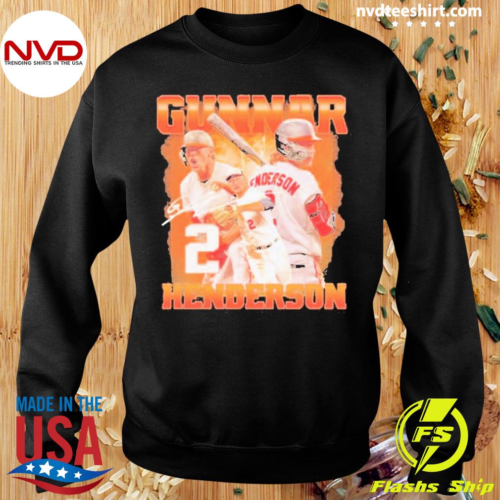 Gunnar Henderson Gunnar of the Year Baltimore Orioles signature shirt,  hoodie, sweater, long sleeve and tank top