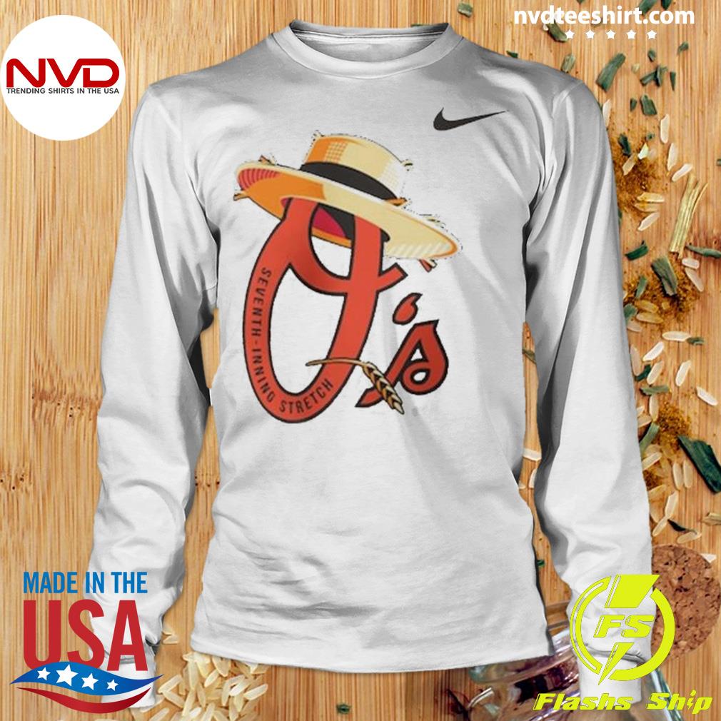 BALTIMORE ORIOLES 7th INNING STRETCH LONG SLEEVE T-SHIRT