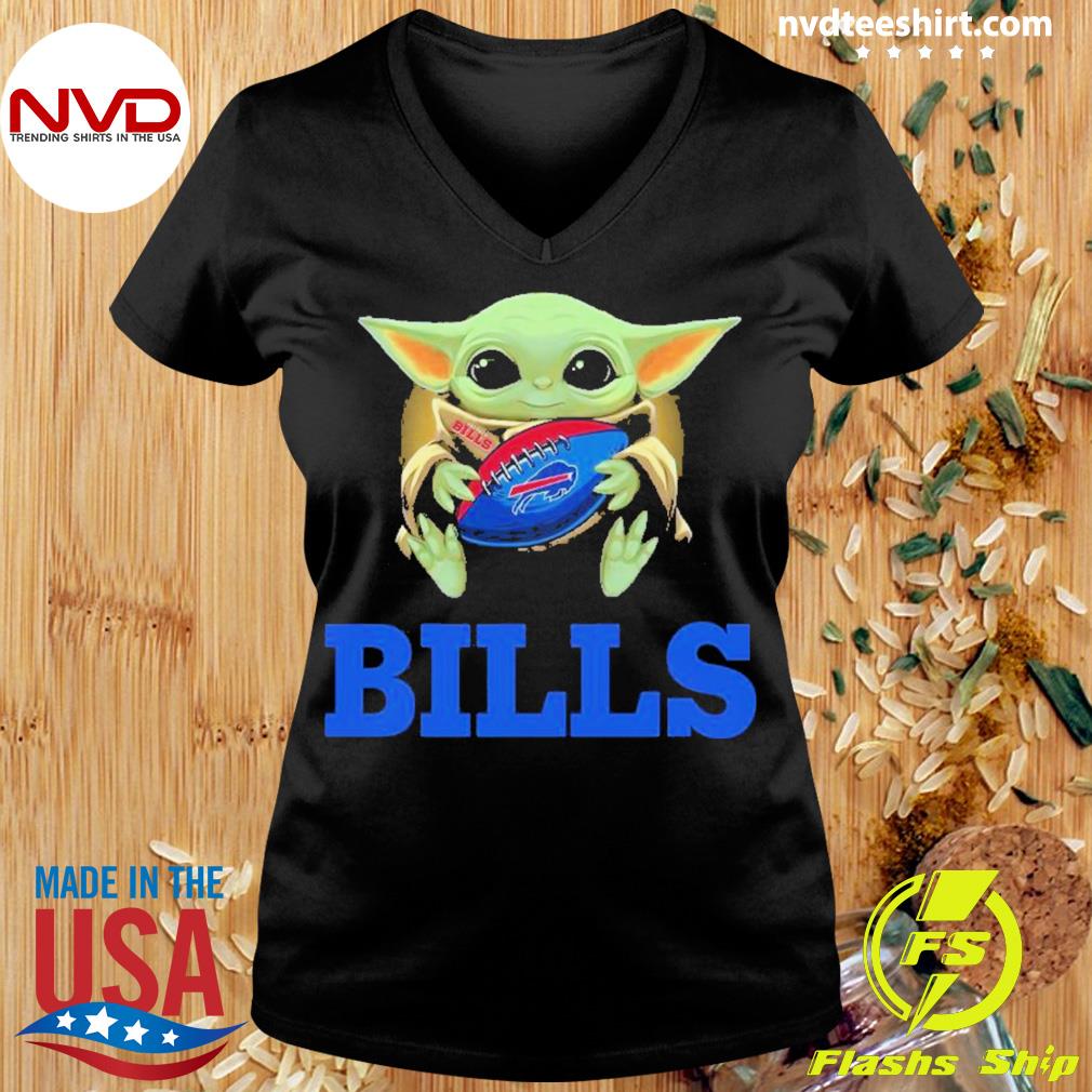 NFL Football Buffalo Bills Baby Yoda Star Wars Shirt T Shirt - Freedomdesign