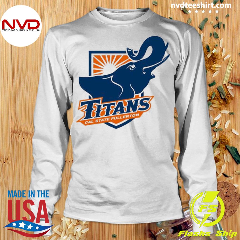 Men's Navy Cal State Fullerton Titans Long Sleeve T-Shirt