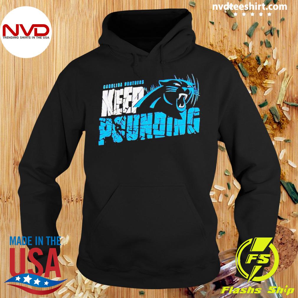 Carolina Panthers Pancake Squad T Shirt Keep Pounding - AFCMerch