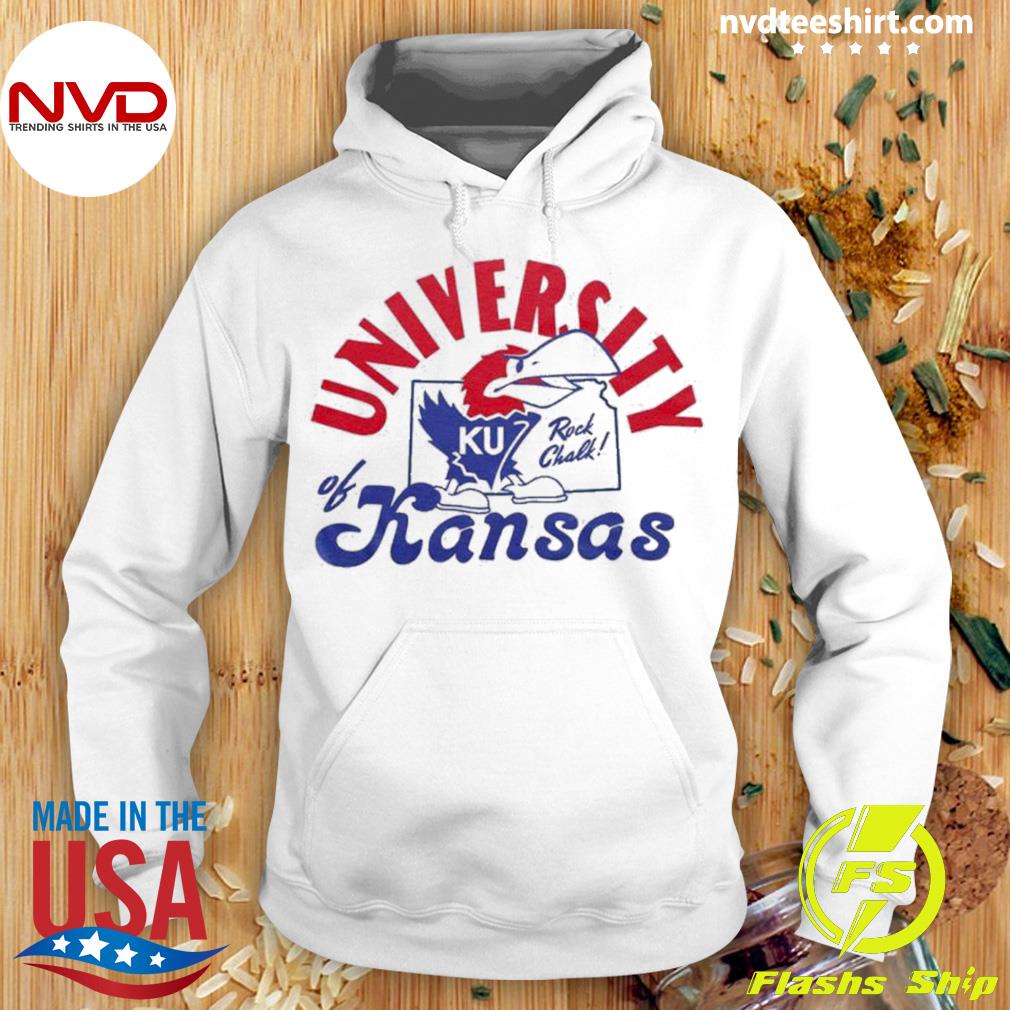 Charlie Hustle University Of Kansas Outline Shirt, hoodie, sweater