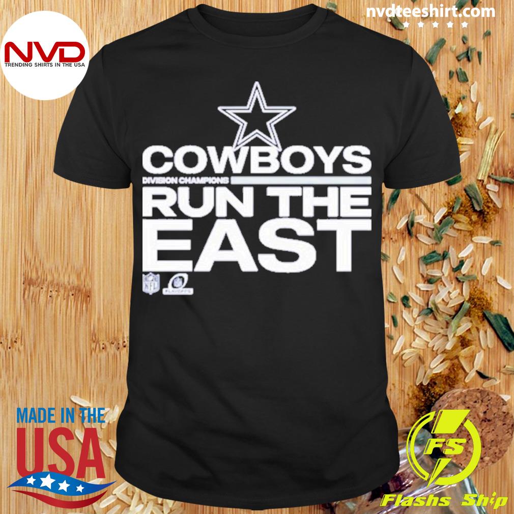 Cowboys Dallas Division Champions Run The East Shirt - NVDTeeshirt