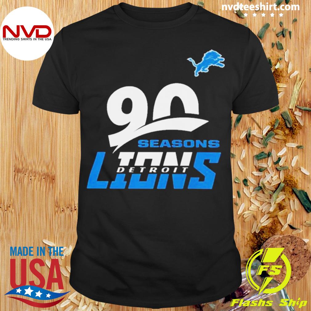 Detroit Lions Nike 90th Season Tshirt, hoodie, sweatshirt, ladies