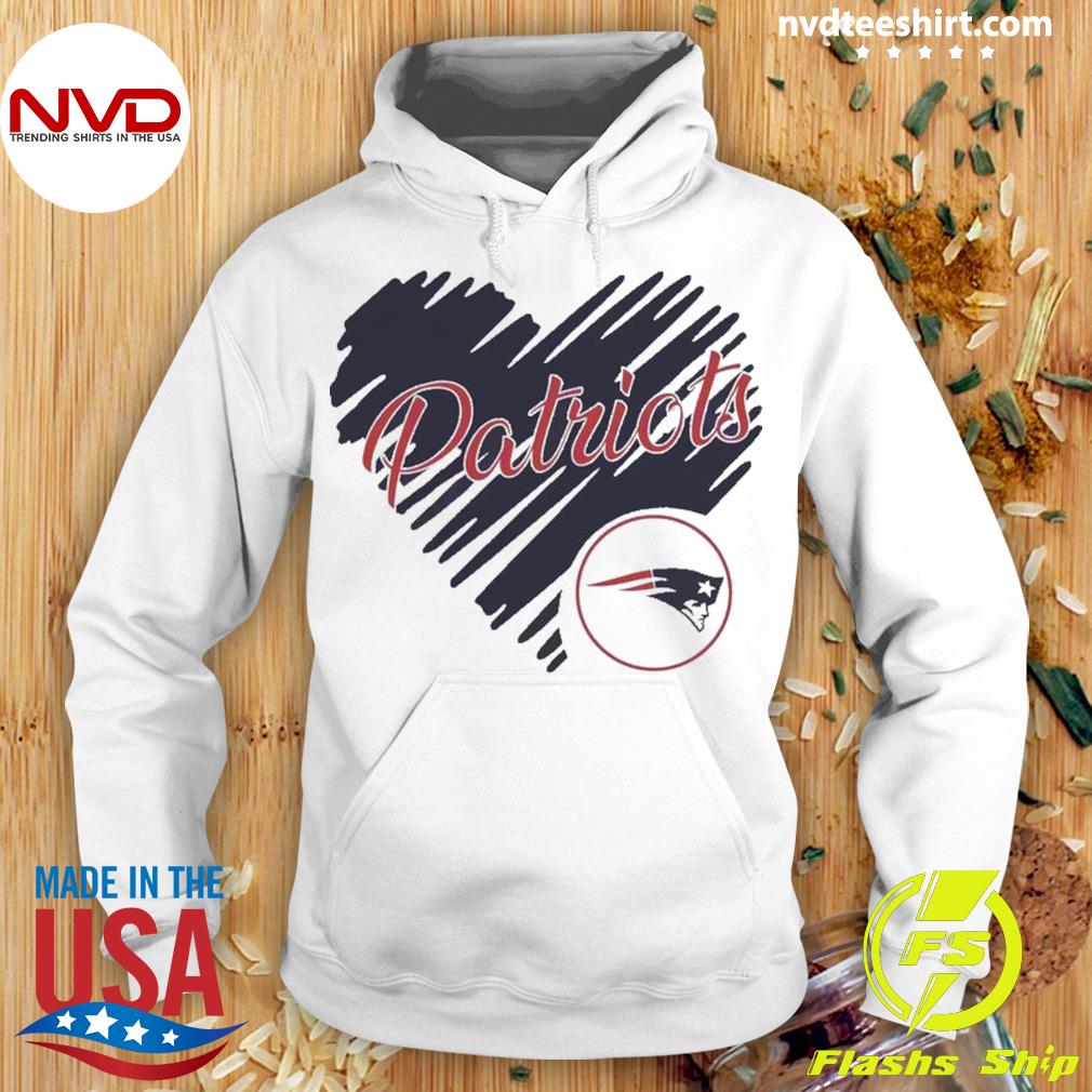 Heart New England Patriots NFL Team Logo shirt, hoodie, sweater