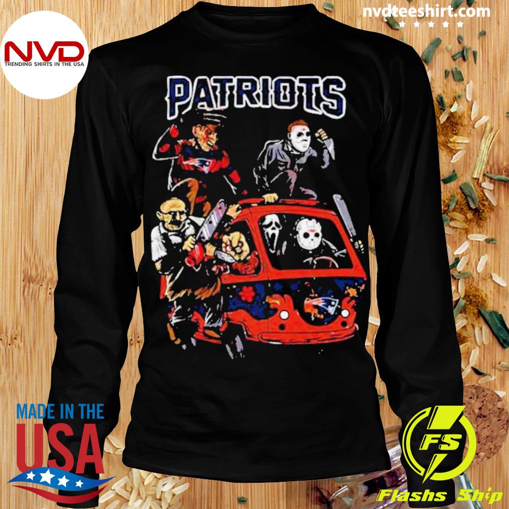 Patriots Halloween Horror Movie Football Sweatshirt, Mac Jones Football  Game Day Shirt, Vintage Fan Gift New England 239 VCTRP, Custom prints  store