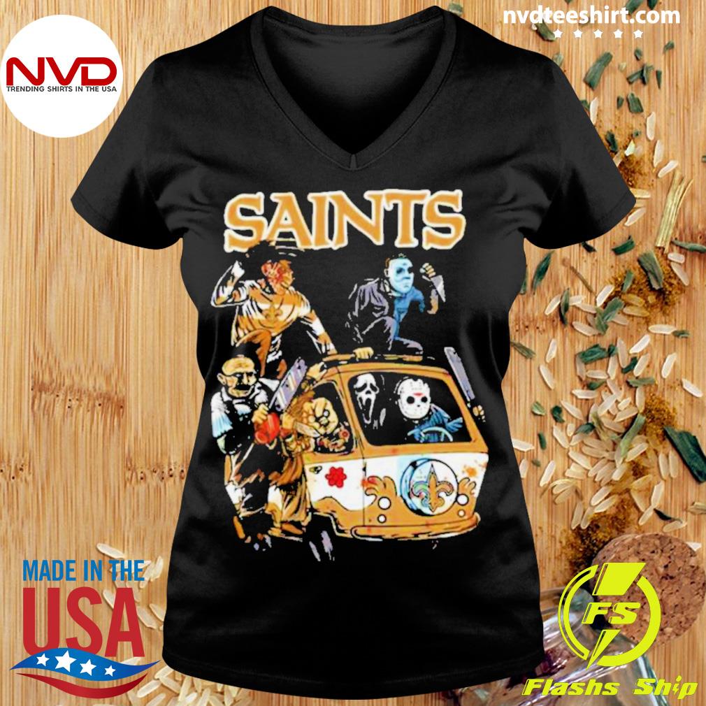 New Orleans Saints NFL Halloween Horror Movies Hawaiian Shirt