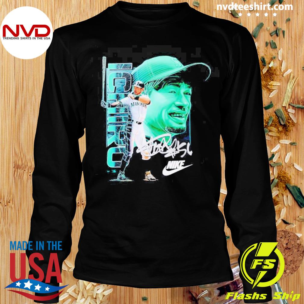 Official ichiro Suzuki Seattle Mariners Baseball Retro shirt, hoodie,  sweater, long sleeve and tank top