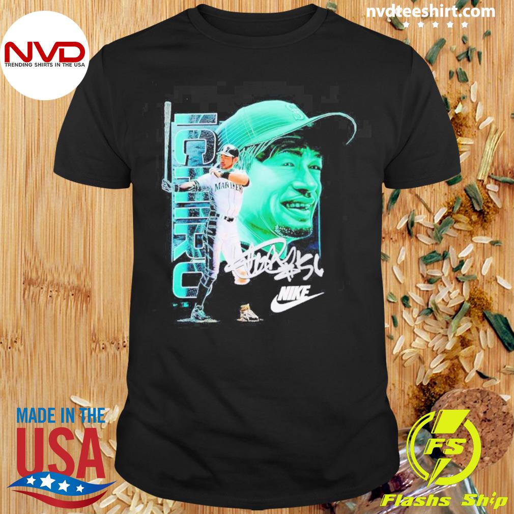 Official ichiro Suzuki Seattle Mariners Baseball Retro shirt, hoodie,  sweater, long sleeve and tank top