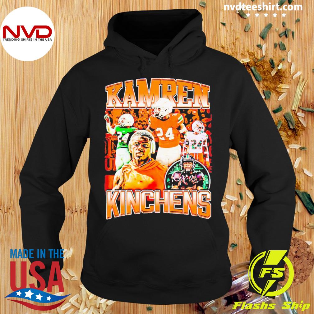 Kamren Kinchens Miami Hurricanes vintage shirt, hoodie, sweater, long  sleeve and tank top