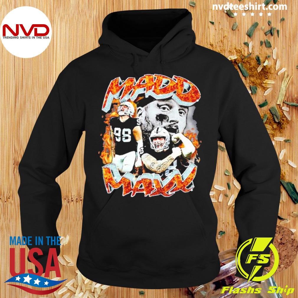 Maxx Crosby Mad Maxx signature shirt, hoodie, sweater and v-neck t-shirt