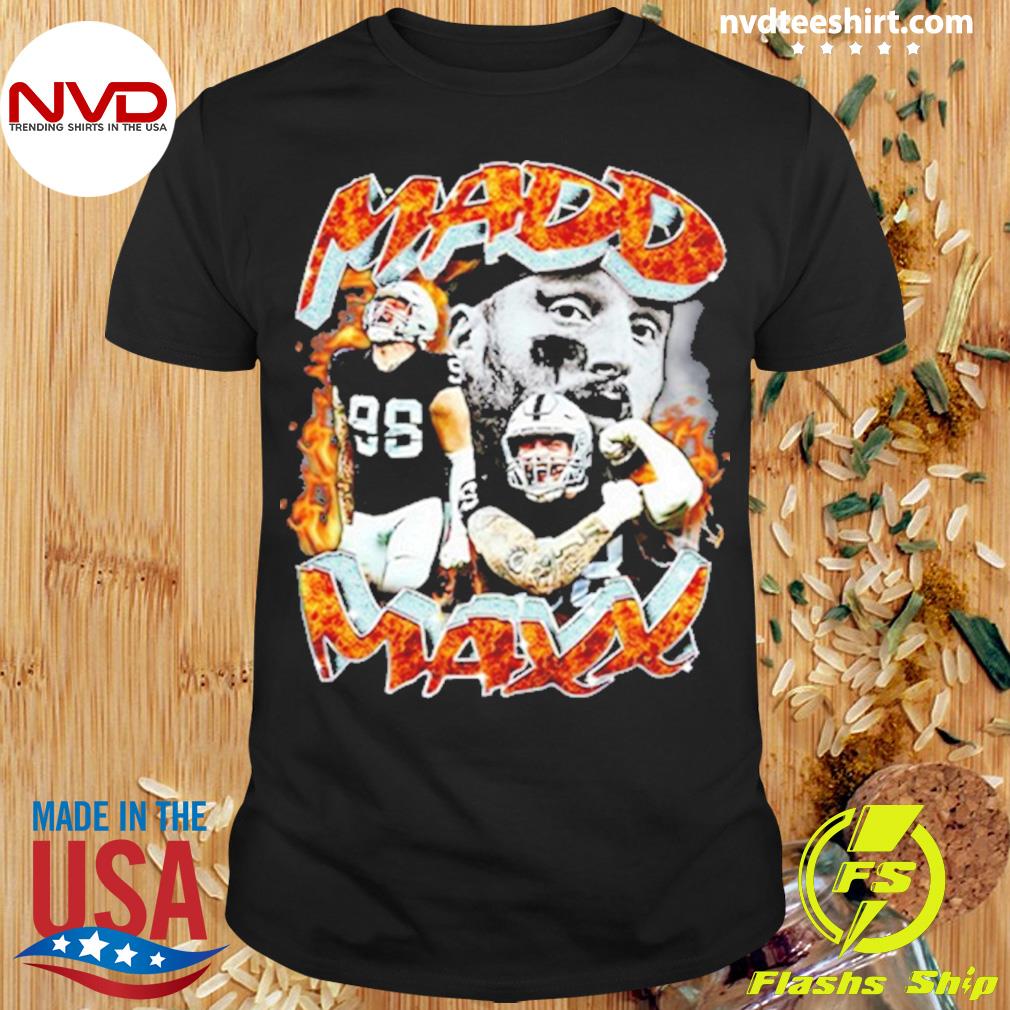 Las Vegas Raiders Maxx Crosby Madd Maxx signature shirt, hoodie, sweater,  long sleeve and tank top