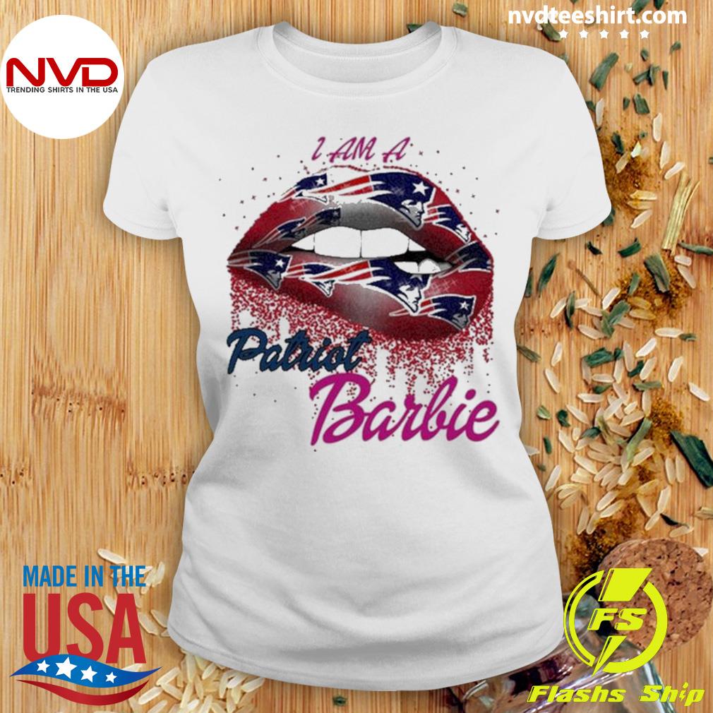 Lip New England Patriots I Am A Patriot Barbie Shirt