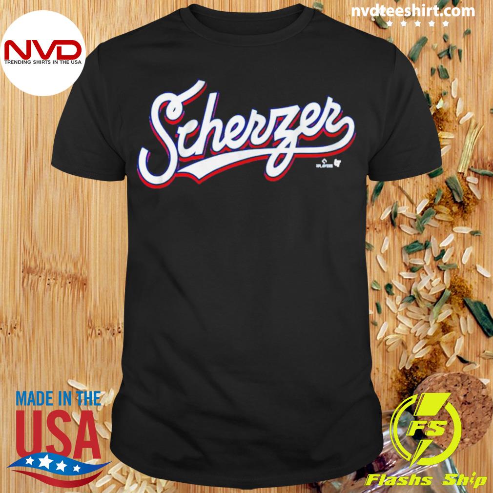 Max Scherzer Texas Face T-Shirt - Yeswefollow