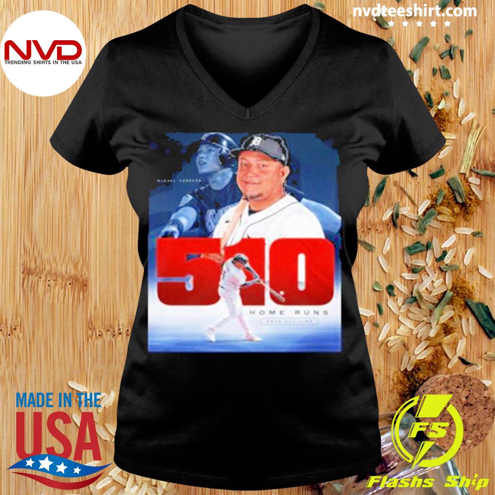 Miguel Cabrera With 510 Career Home Runs T-Shirt