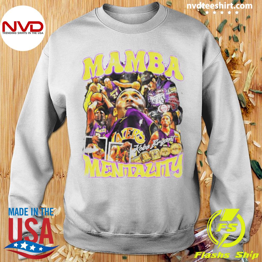 Official mamba Mentality Kobe Bryant Shirt - NVDTeeshirt