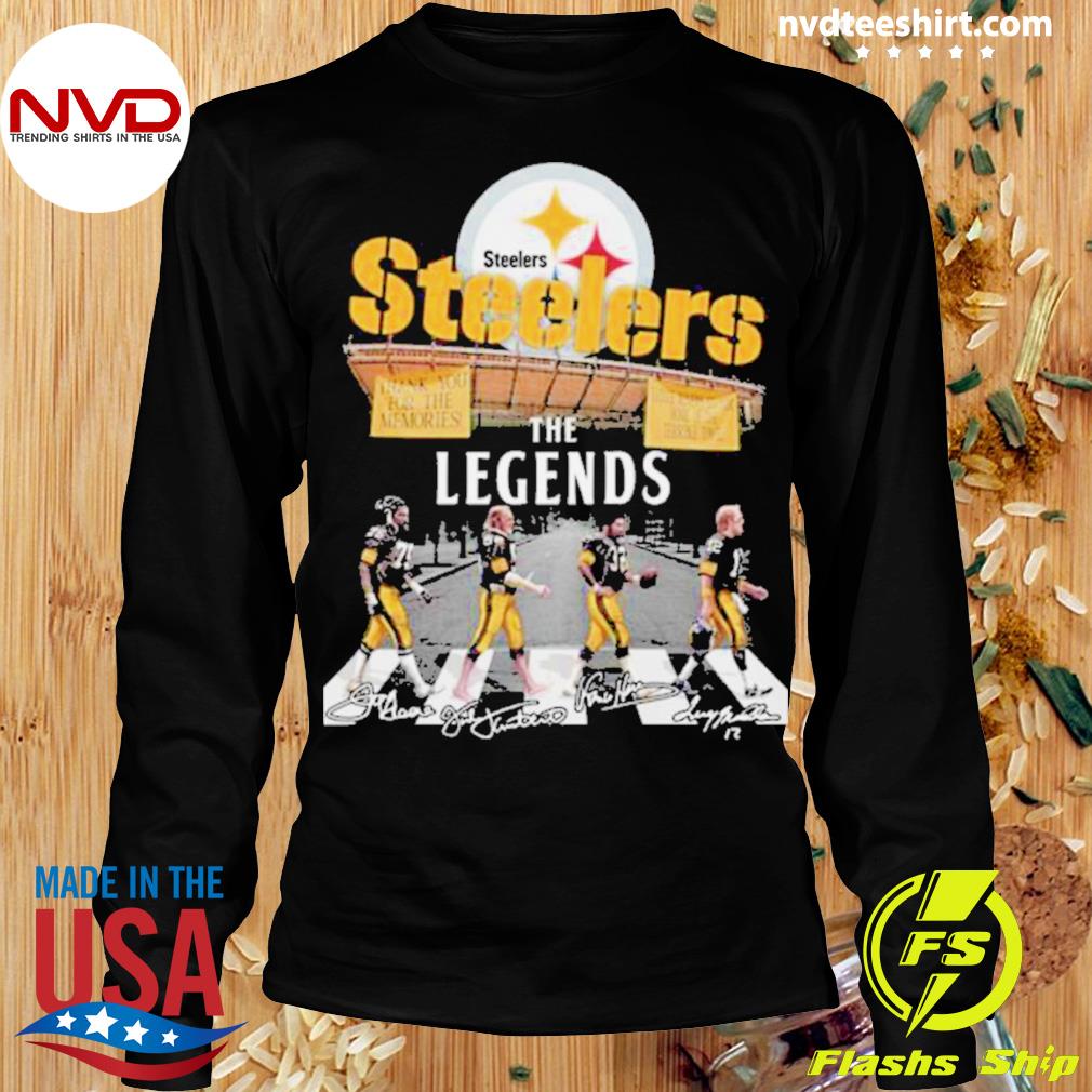 Pittsburgh Steelers The Legends Abbey Road Signatures Shirt