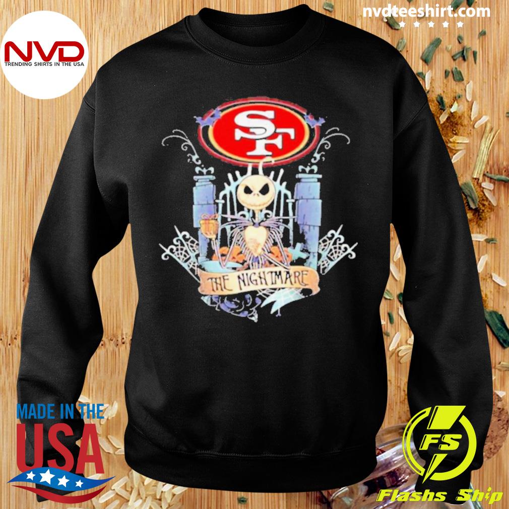 Jack Skellington the nightmare San Francisco 49Ers shirt - Kingteeshop